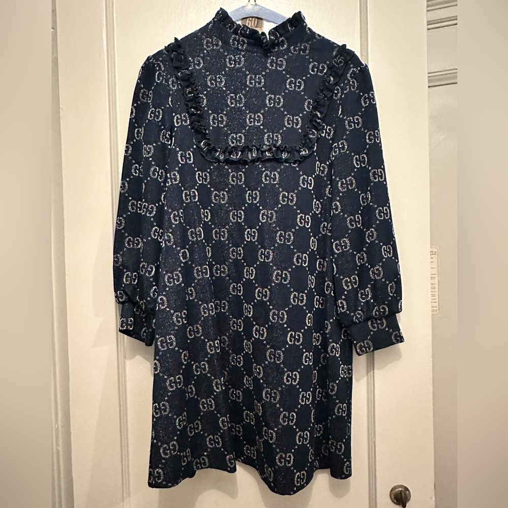 Stylish Navy Blue Kids Dress